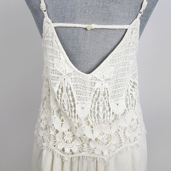 American Eagle Outfitters White Lace Romper Summer - Picture 5 of 8